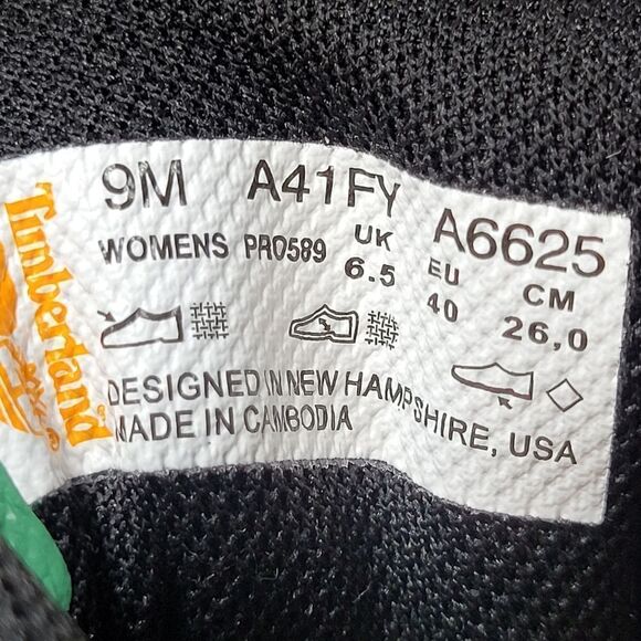 Timberland Radius Women’s Safety Toe Work Shoes Size 9 - Picture 9 of 10